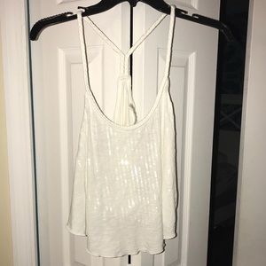 A&F tank top with sequins